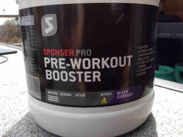 PRE WORKOUT BOOSTER von AndreWyss | Hochgeladen von: AndreWyss