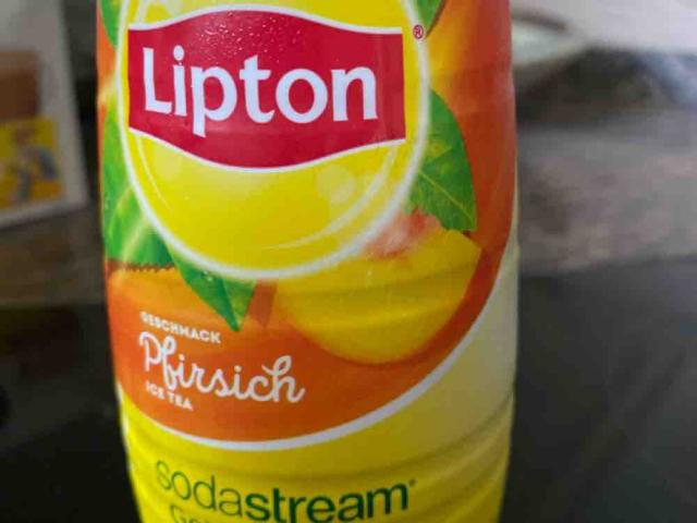 Lipton Sodastream Sirup, Pfirsch by chrisklatt | Uploaded by: chrisklatt