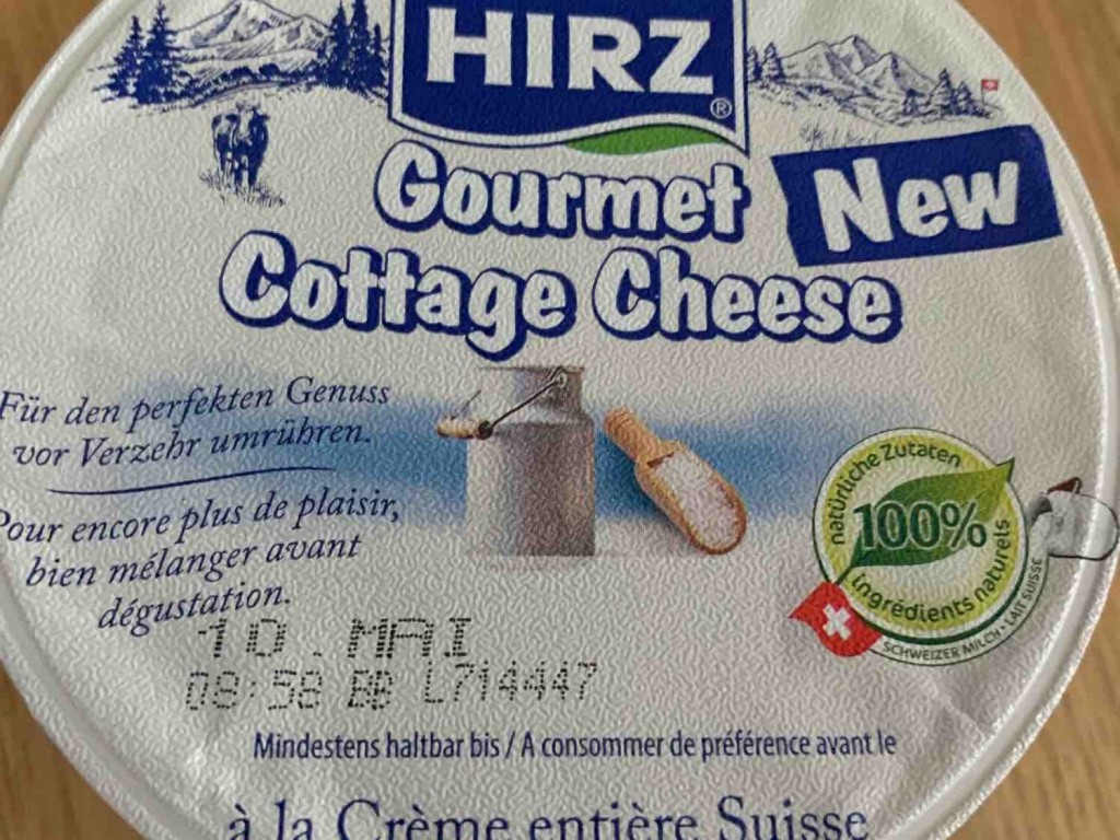 Hirz Gourmet Cottage Cheese, 100% natürliche Zutaten von trusso8 | Hochgeladen von: trusso850