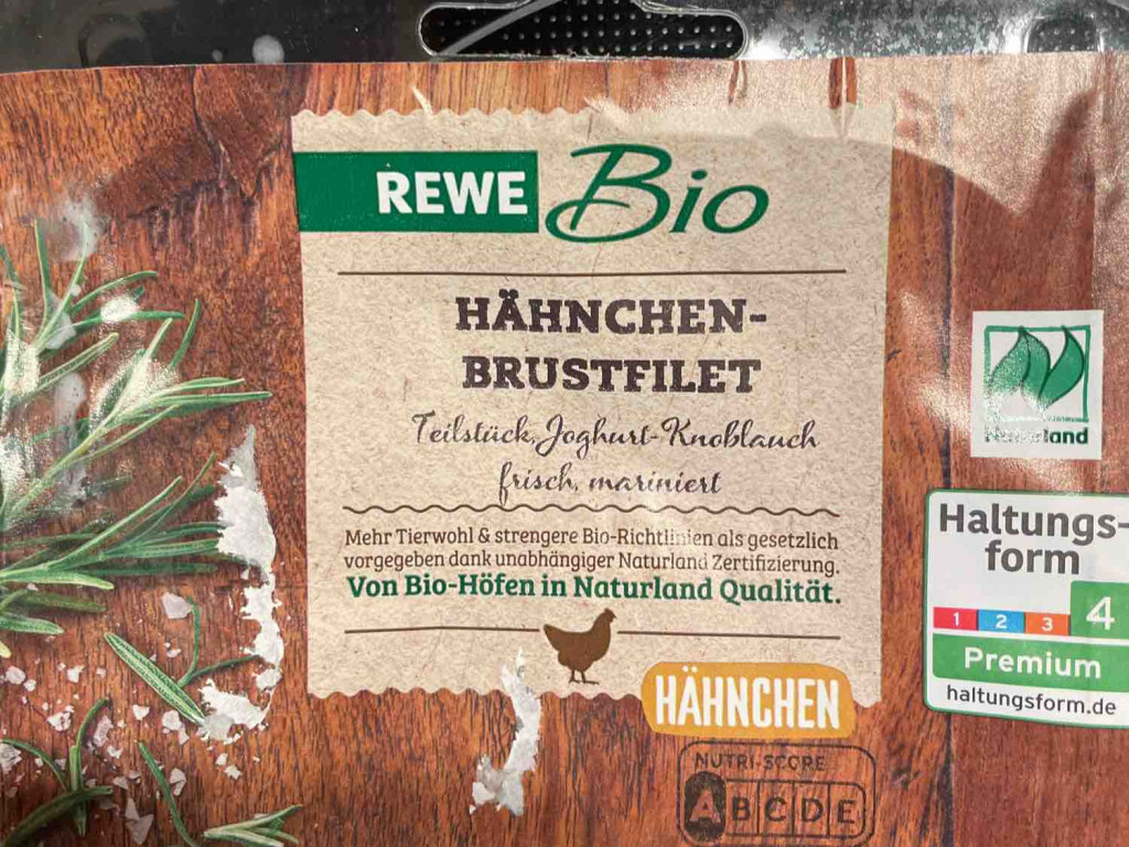 Hähnchen-Brustfilet Joghurt-Knoblauch Rewe Bio von bit64167 | Hochgeladen von: bit64167