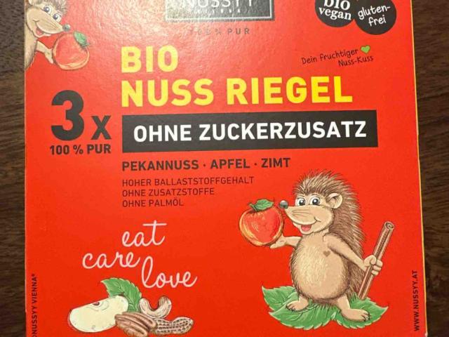 Bio Nuss Riegel, Pekannuss Apfel Zimt von patsy_fe | Hochgeladen von: patsy_fe