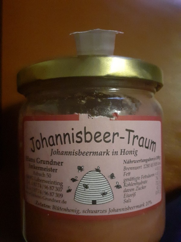 Johannisbeer-Traum, Johannisbeermark in Honig von christl87 | Hochgeladen von: christl87