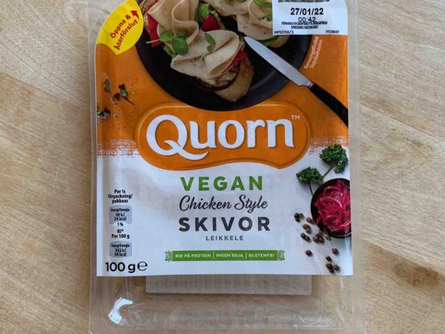 Quorn Vegan skivor, Chicken style by Lunacqua | Uploaded by: Lunacqua