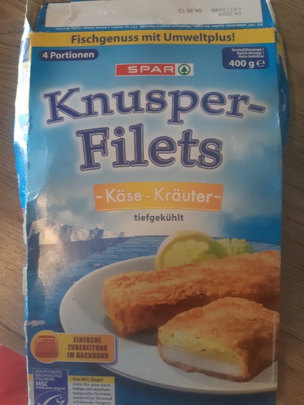 Knusper Filet, Käse Kräuter von Mozo | Hochgeladen von: Mozo