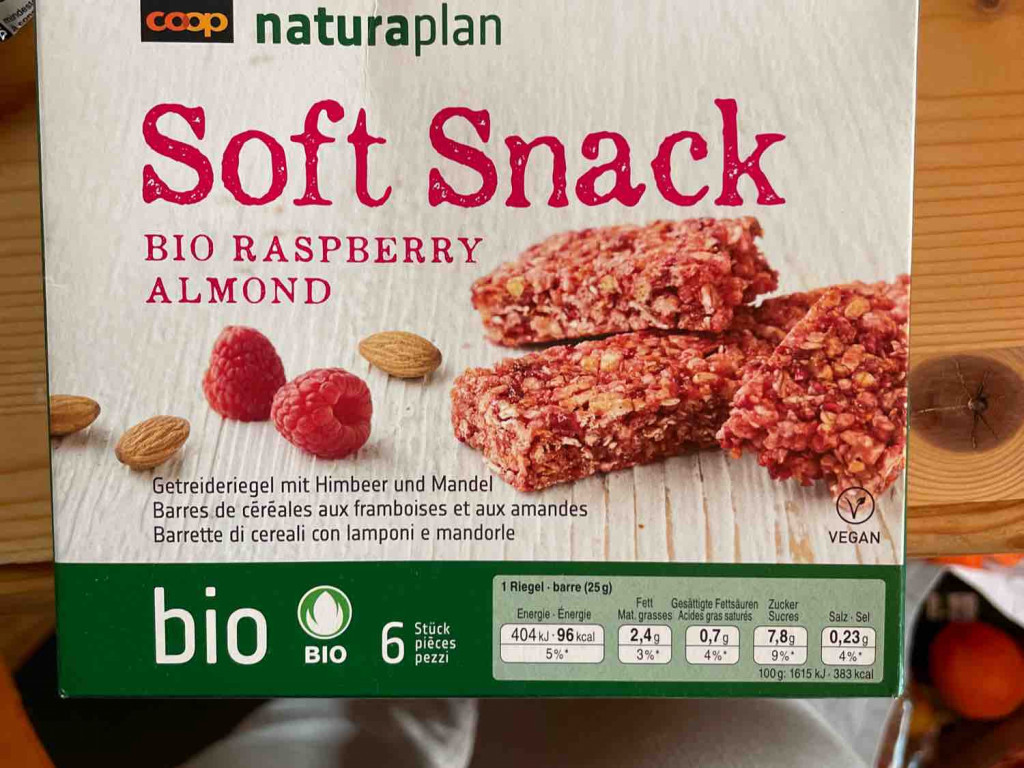 Soft Snack Bio Rasperry Almond, bio vegan von cratzycat | Hochgeladen von: cratzycat