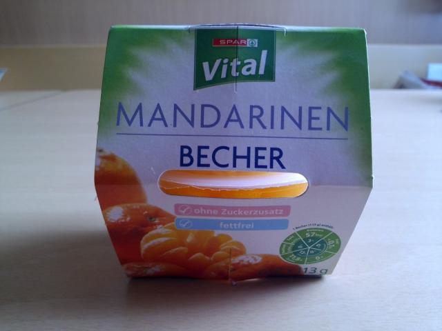 SPAR Vital Mandarinen-Becher, Mandarine | Hochgeladen von: Sonja1966