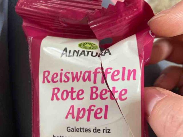 rote Beete Apfel reiswaffeln by jkblust | Hochgeladen von: jkblust