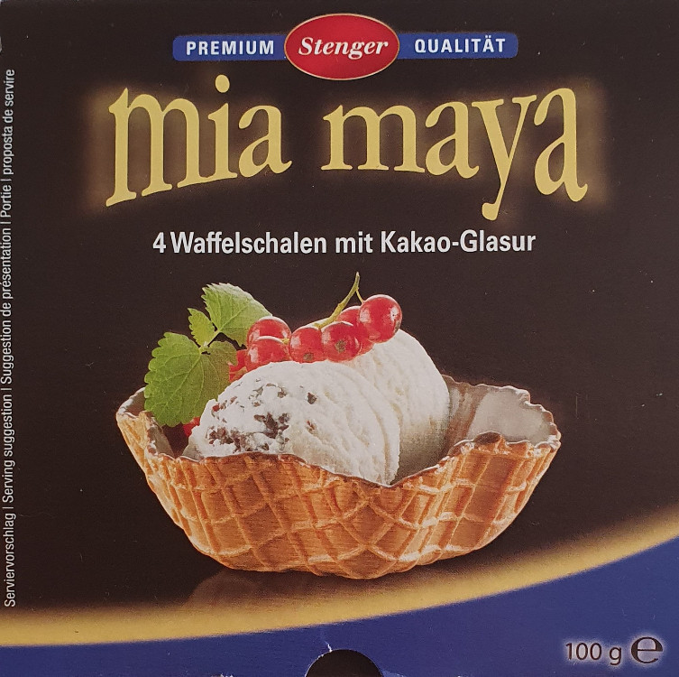 mia maya, Waffelschalen mit Kakao-Glasur von Blondi77 | Hochgeladen von: Blondi77