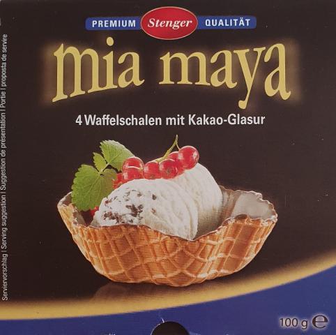 mia maya, Waffelschalen mit Kakao-Glasur von Blondi77 | Hochgeladen von: Blondi77