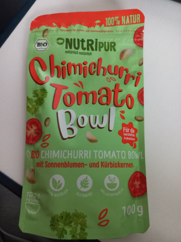 NutriPur Chimichurri Tomato Bowl, Mit Sonnenblumen und Kürbisker | Hochgeladen von: ooo