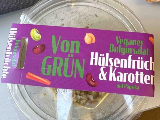 Veganer Bulgursalat Hülsenfrüchte & Karotten, mit Paprika vo | Hochgeladen von: nati3232