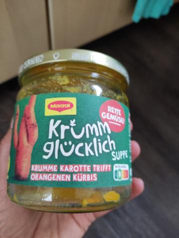 Krumm glücklich Suppe, krumme Karotte trifft orangenen Kürbis vo | Hochgeladen von: Ute14055