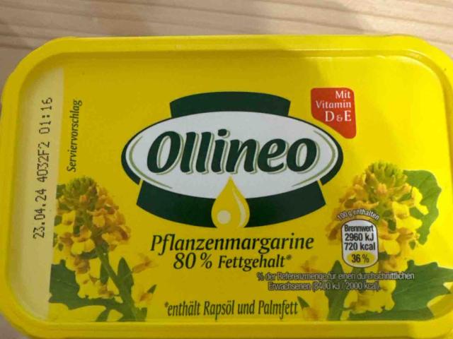 Ollineo Planzenmagarine, Rapsöl und Palmfett von beanichtda | Hochgeladen von: beanichtda