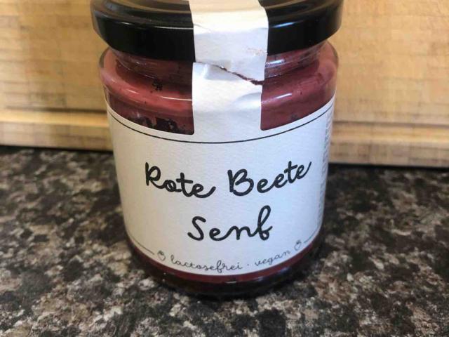 Rote Beete Senf, lactosefrei, vegan von Brutzn | Hochgeladen von: Brutzn