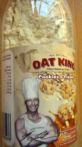 Oat King Getränkepulver, Cookies & Cream | Hochgeladen von: greif