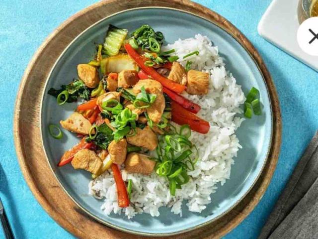 Teriyaki-Hähnchenpfanne mit Pak Choi, kokosmilch von FALLENSTAR | Hochgeladen von: FALLENSTAR