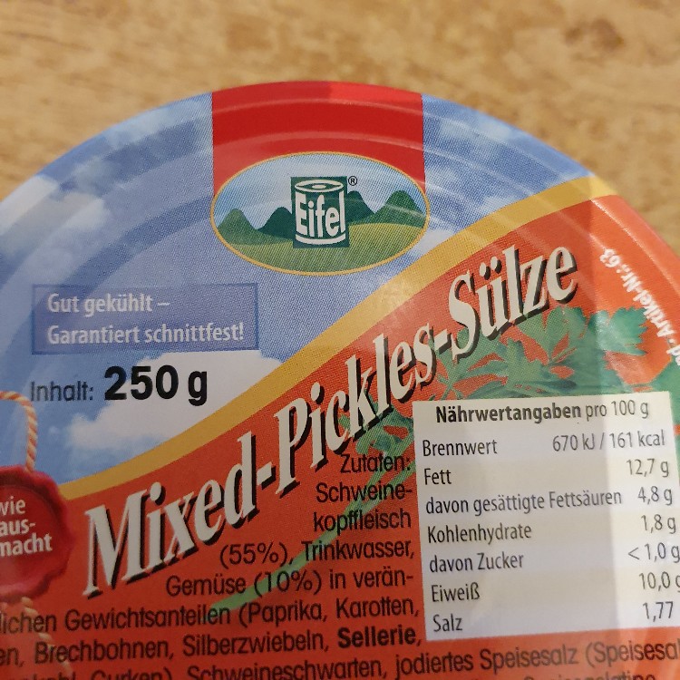 Mixed-Pickles-Sülze von Horst L. | Hochgeladen von: Horst L.