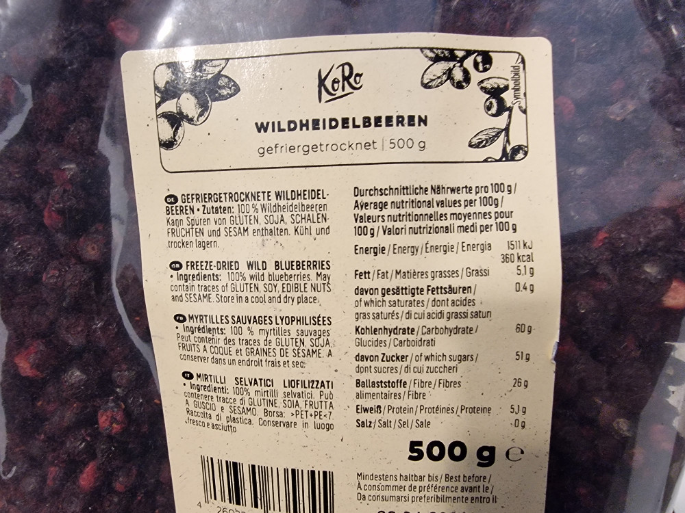 Wildheidelbeeren gefriergetrocknet by BrexxiTT | Hochgeladen von: BrexxiTT