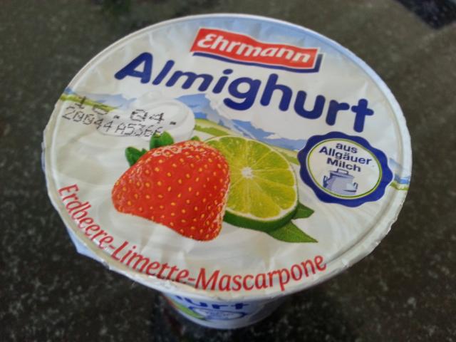 Almighurt Erdbeer Limette Mascarpone | Hochgeladen von: elise