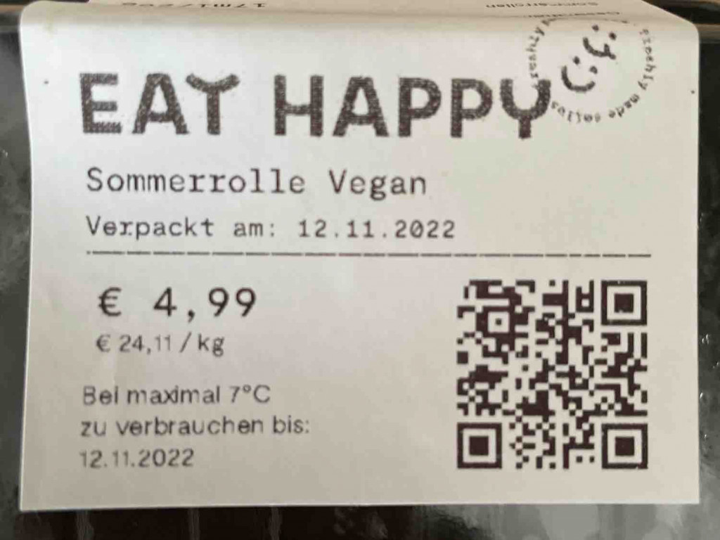 Sommerrolle vegan, eat happy von om119 | Hochgeladen von: om119