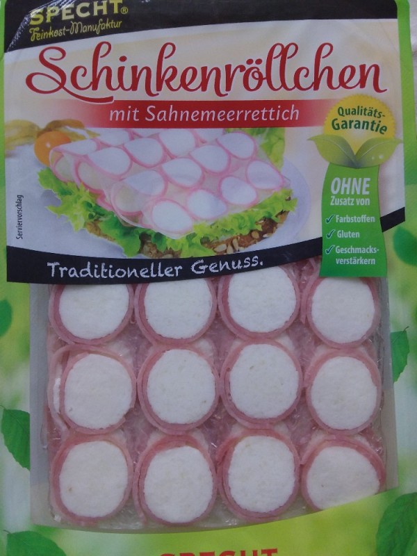 Schinkenröllchen, mit Sahnemeerrettich von Nini53 | Hochgeladen von: Nini53