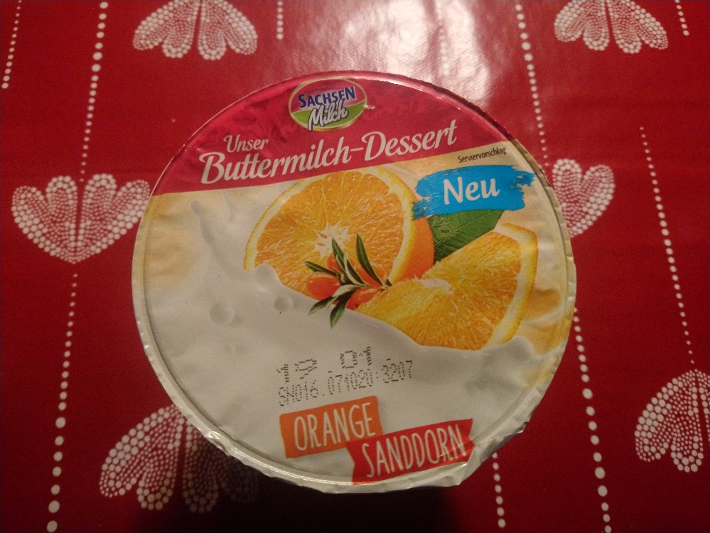 Unser Buttermilch-Dessert, Orange Sanddorn von napcode | Hochgeladen von: napcode