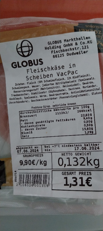 Fleischkäse in Scheiben VacPac von Jonas.369 | Hochgeladen von: Jonas.369 Fleischkäse in Scheiben VacPac von Jonas.369 | Hochgeladen von: Jonas.369