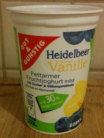 fettarmer Fruchtjoghurt mild, Heidelbeer Bourbon Vanille | Hochgeladen von: GatoDin