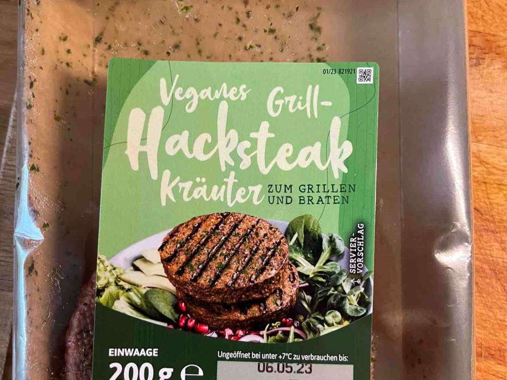 Veganes Grill-Hacksteak Kräuter von anjawrdtsn | Hochgeladen von: anjawrdtsn