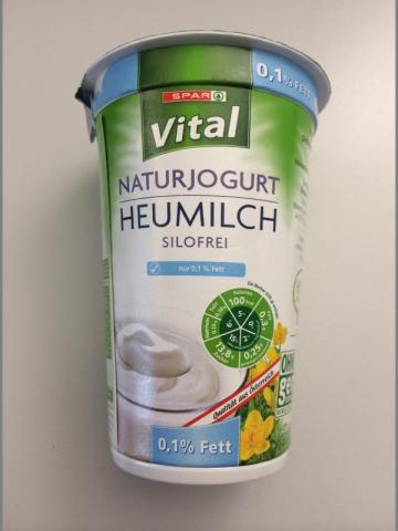 Spar Vital, Heumilch Joghurt natur 0,1% | Hochgeladen von: Lilily