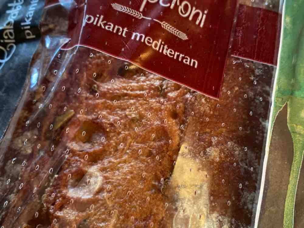 Brot, Cabatta peperoni von kimalxndra | Hochgeladen von: kimalxndra