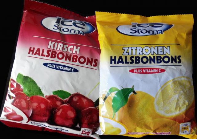 Ice Storm Zitronen Halsbonbons, Plus Vitamin C | Hochgeladen von: Bellis