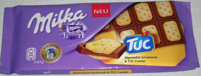Milka und Tuc, Vollmilch Cracker | Hochgeladen von: Goofy83