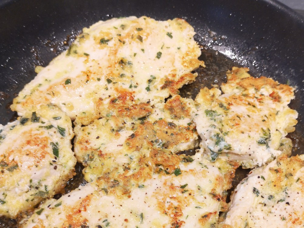 Hähnchenbrust in Parmesanhülle, Angelina von Onschela | Hochgeladen von: Onschela Hähnchenbrust in Parmesanhülle, Angelina von Onschela | Hochgeladen von: Onschela