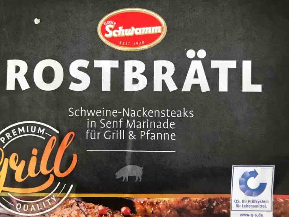 Rostbrätl, Schweine-Nackensteaks in Senfmarinade von Saftschubse | Hochgeladen von: Saftschubse78