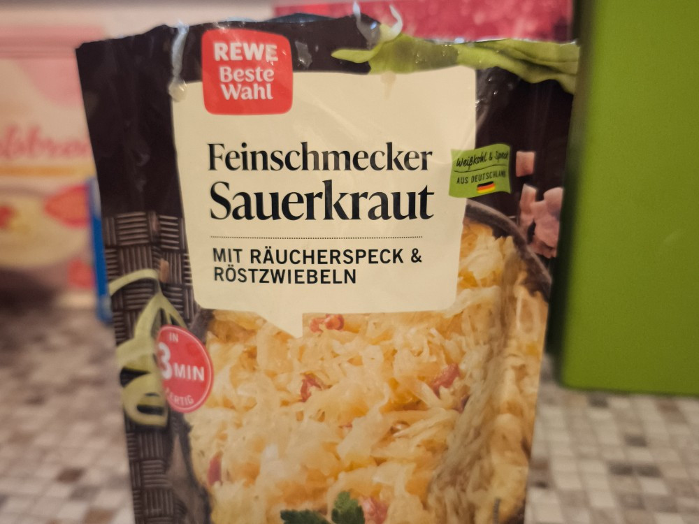 Sauerkraut Feinschmecker mit Räucherspeck und Röstzwiebel von Sy | Hochgeladen von: Sybille1987