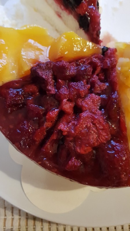 gemischte Sahne Obst Torte, Himbeere von Miro | Hochgeladen von: Miro