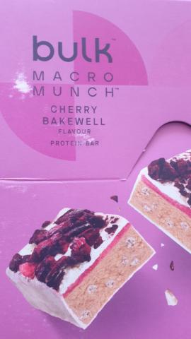 Macro Munch Cherry Bakewell, Flavor Protein Bar von Pomalleejack | Hochgeladen von: Pomalleejack