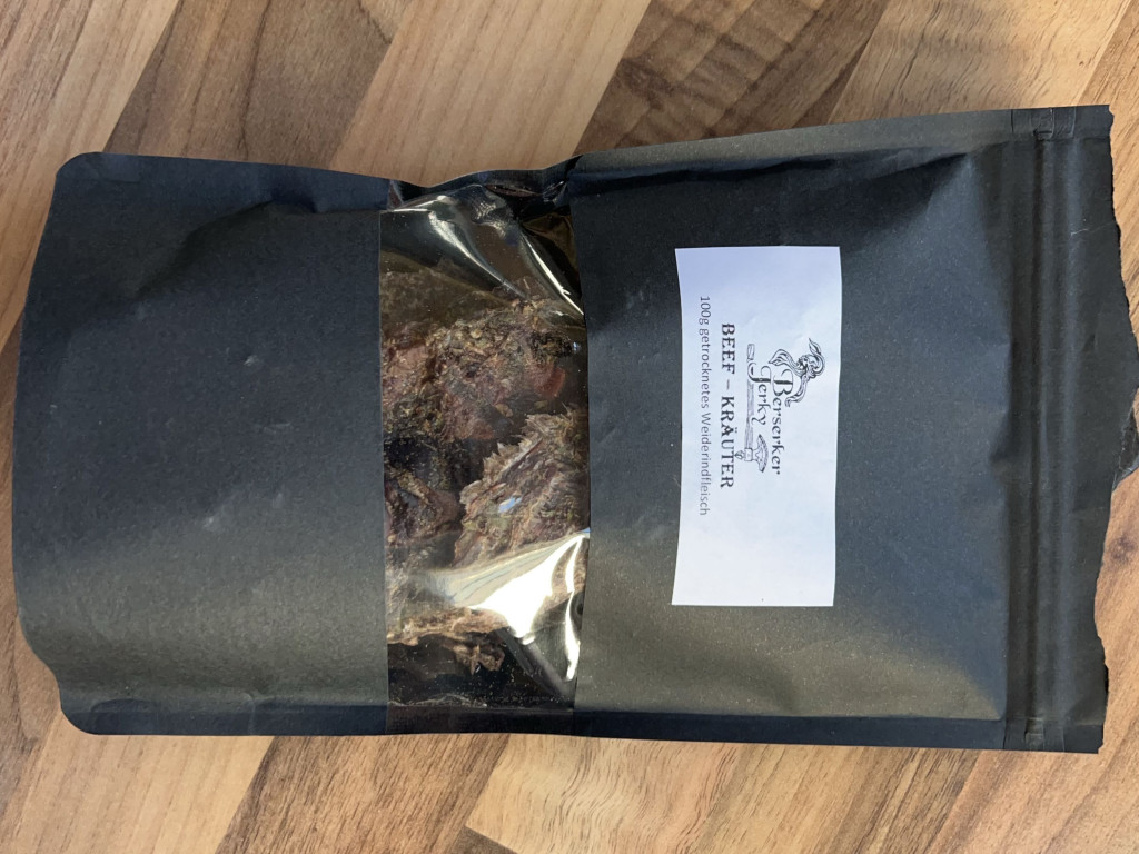Beef Jerky, Kräuter von Invalidbosss | Hochgeladen von: Invalidbosss Beef Jerky, Kräuter von Invalidbosss | Hochgeladen von: Invalidbosss