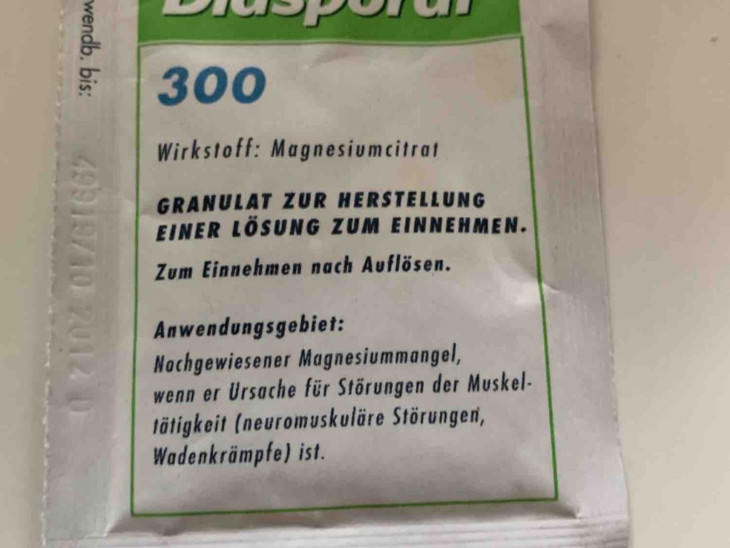 Magnesium Diasporal 300 Sachet 12,4 mmol von Hermann | Hochgeladen von: Hermann