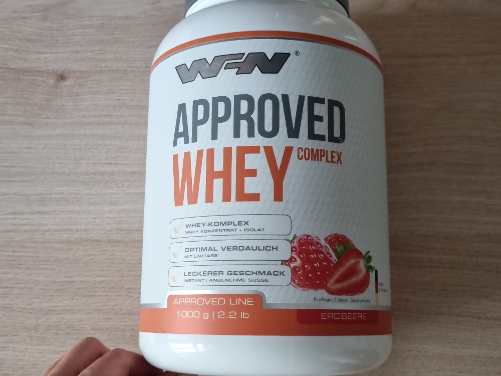 WFN Approved Whey Complex, Erdbeere von elisabethengl782 | Hochgeladen von: elisabethengl782 WFN Approved Whey Complex, Erdbeere von elisabethengl782 | Hochgeladen von: elisabethengl782