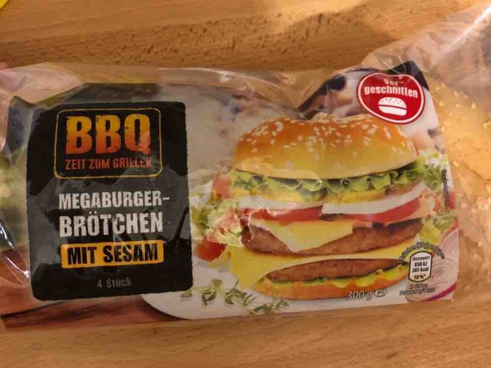 Megaburger Brötchen mit Sesam von NadjaLange | Hochgeladen von: NadjaLange