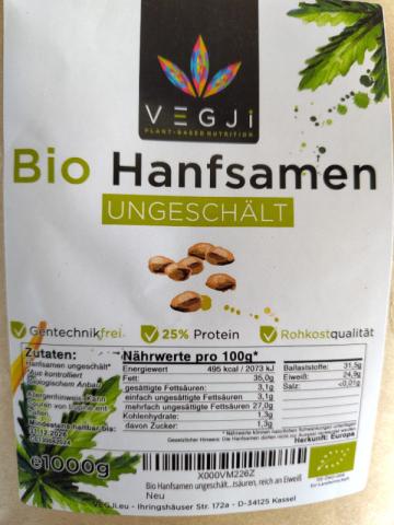 Bio Hanfsamen, vegan von Bjoern.gnoyke@web.de | Hochgeladen von: Bjoern.gnoyke@web.de