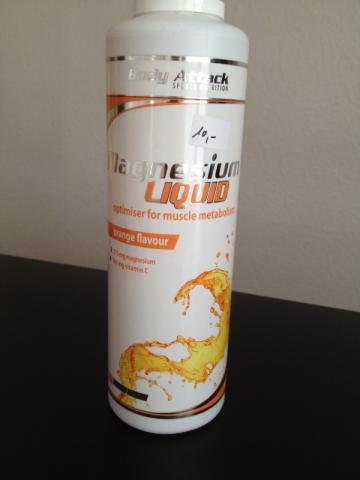Body Attack Magnesium Liquid, Orange | Hochgeladen von: Detlef C.