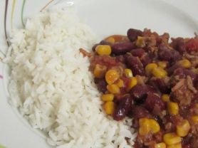Chili con Carne mit Reis | Hochgeladen von: Pinkzessin