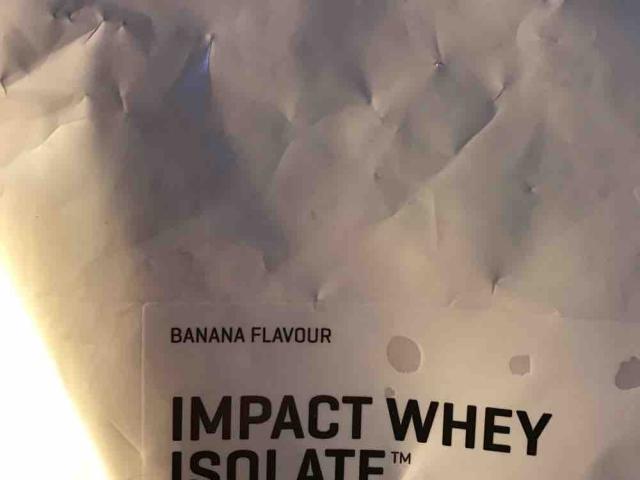 Impact Whey Isolate Protein Banana Flavour, Banane von david1157 | Hochgeladen von: david11572