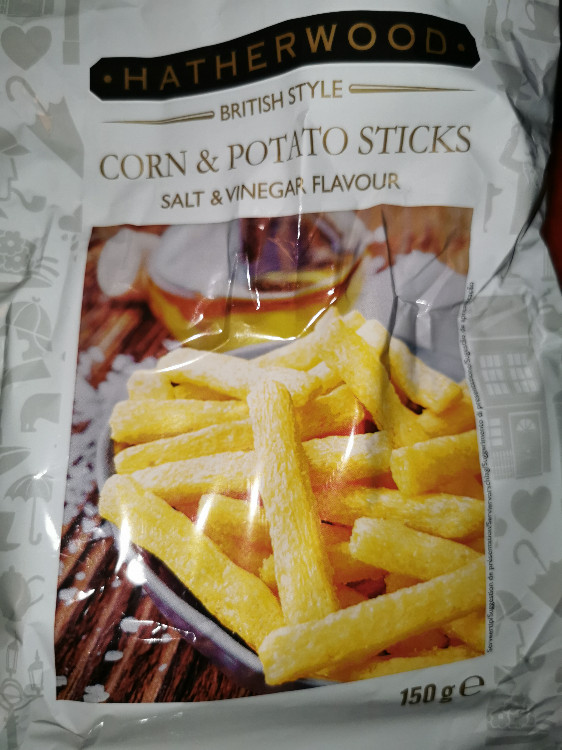 Corn & Potatoes Sticks, Salt & Vinegar Flavour von Stell | Hochgeladen von: Stella Falkenberg