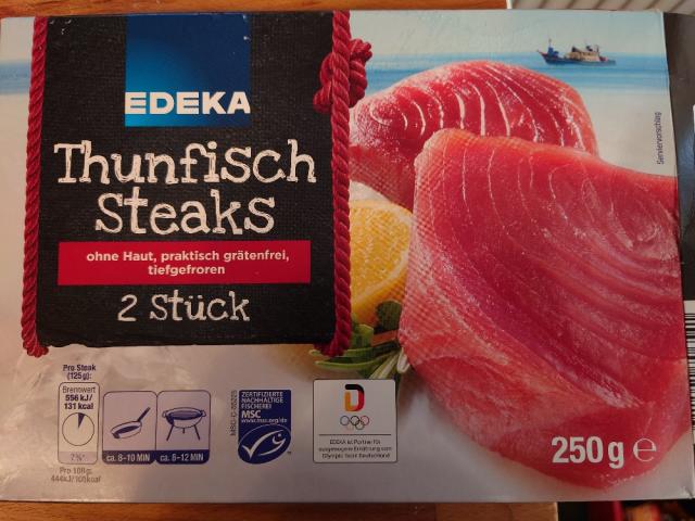Thunfisch Steaks, ohne Haut, praktisch grätenfrei, tiefgefroren  | Hochgeladen von: Mayana85