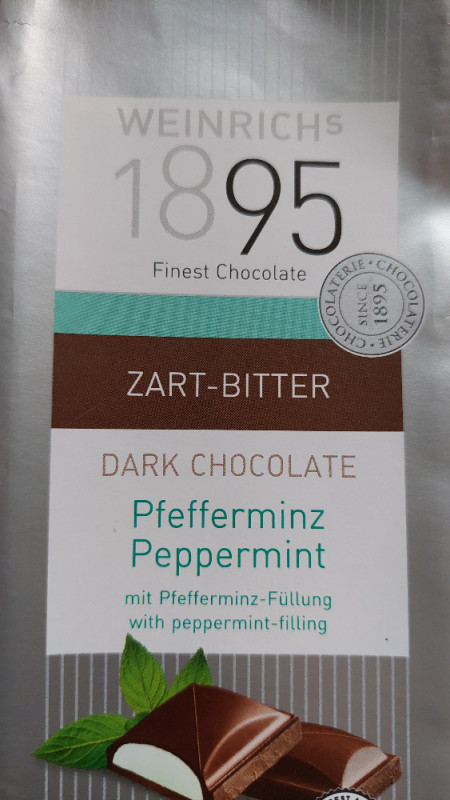 Schokolade Zart-Bitter Pfefferminz, 50 % Kakao von bellaMela | Hochgeladen von: bellaMela