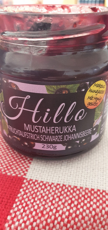 Hillo Mustaherukka, Fruchtaufstrich  Schwarze Johannisbeere von  | Hochgeladen von: Windy